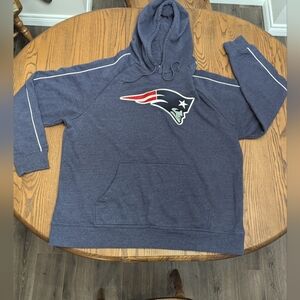 - - OTS . Men's Blue Hoodie. New England Patriots Football Team. Sizr XX…